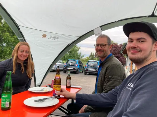 Azubi-Grillen am 1. Juni 2022, Foto 3