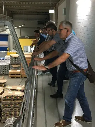 Besichtigung der Westfalen Blatt Druckerei