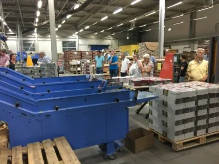 Besichtigung der Westfalen Blatt Druckerei, Foto 14