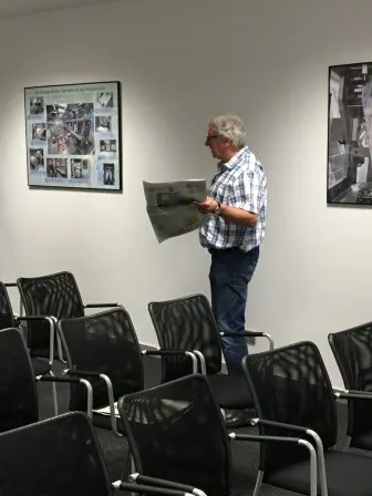 Besichtigung der Westfalen Blatt Druckerei, Foto 17