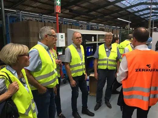 Besichtigung der Zerhusen GmbH in Damme