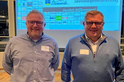 Zwei, die sich was vorgenommen haben: Mike Möller, neuer 1. Vorsitzender und Stefan Hartmann, 2. Vorsitzender